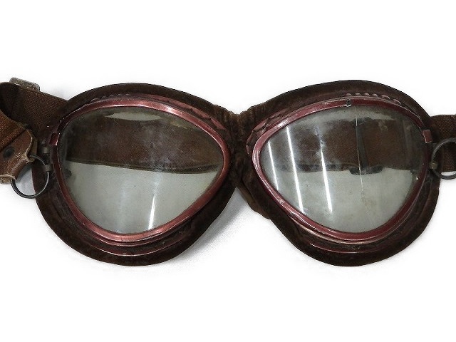 日本陸海軍 航空眼鏡 飛行眼鏡 鷹の目ゴーグル 山本製 大日本帝国