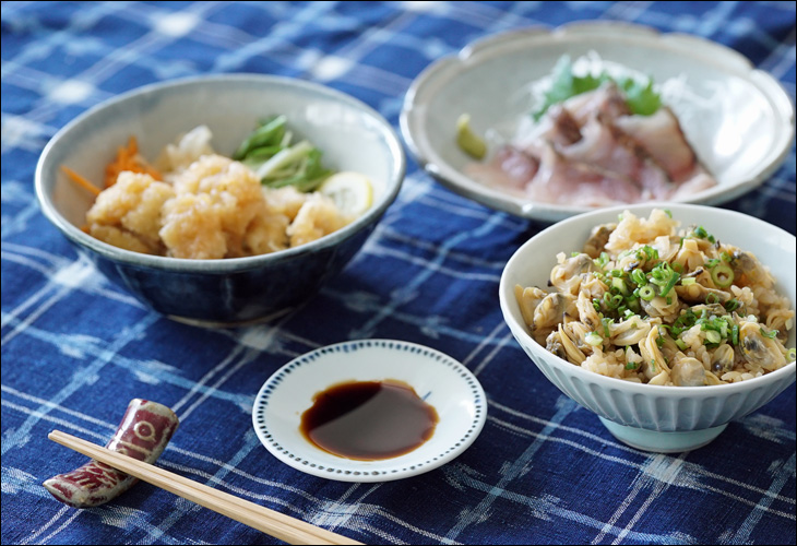 中国 明時代 紅緑彩 寿字紋小皿5点 元興 アンティーク 送料込み