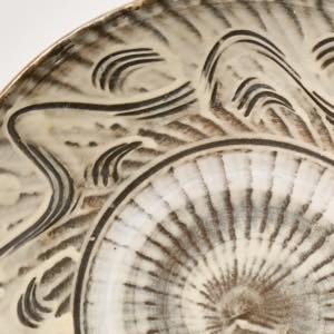 小鹿田焼 坂本茂木作 大皿 未使用品 尺皿 小鹿田焼 坂本茂木作 大皿 未