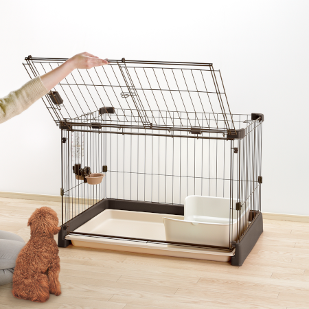 リッチェル もっとお掃除簡単ペットサークル 【送料無料】｜みんなの