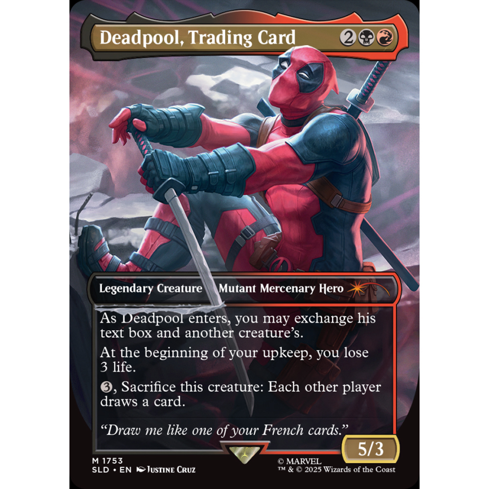 SLD】Deadpool 非foil＆foilセット【EN】 Amazon.com: MTG Secret Lair