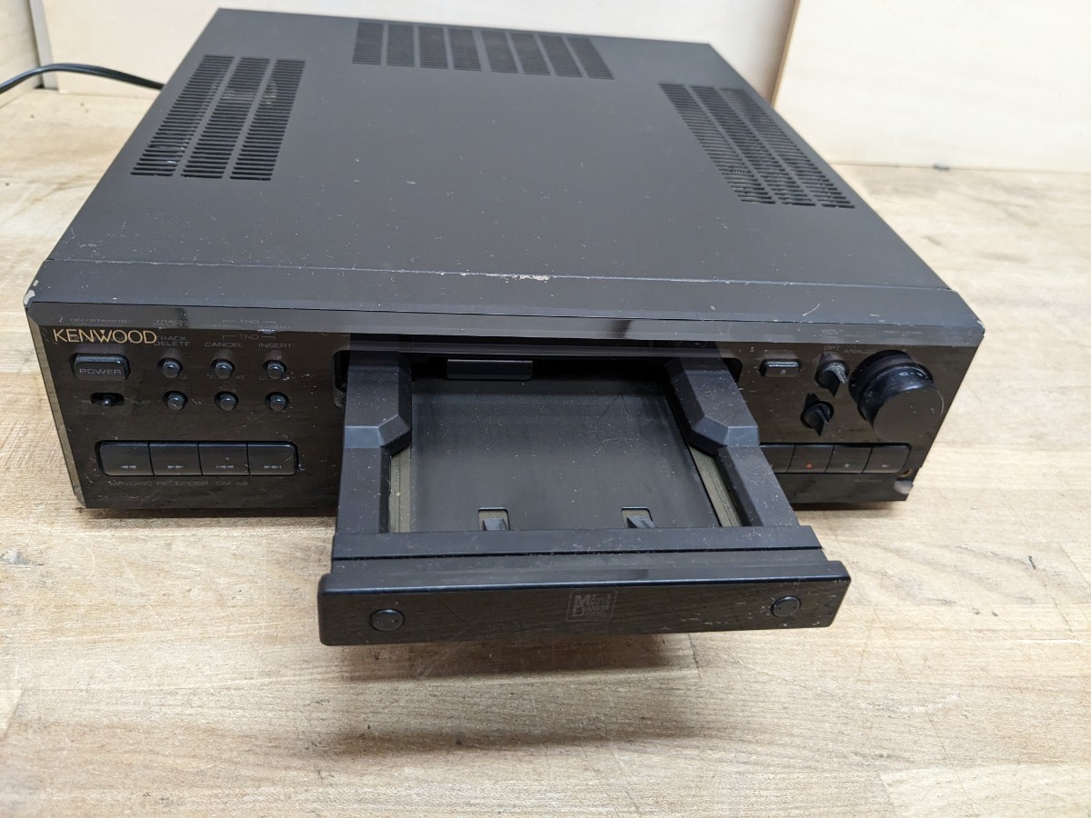 ジャンク品】KENWOOD DM-E9 ミニディスクレコーダー ジャンク品