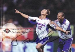 2003 Jリーグ 横浜Fマリノス 奥大介 直筆サインカード ミントモール