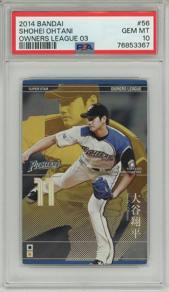 大谷翔平 2013 オーナーズリーグ インフィニティカード 未開封