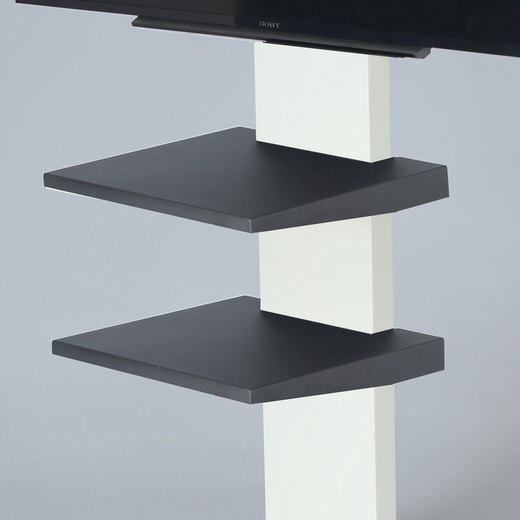 WALL 壁寄せテレビスタンド用棚板 ブラック(ZA11649)｜インテリア