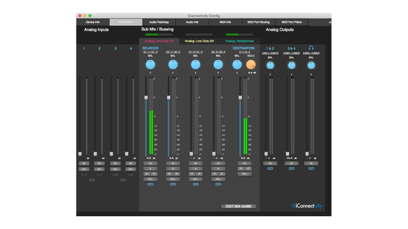 iConnectivity iConnectAUDIO4+ 新発売！MIDIとオーディオを2台のCPUで