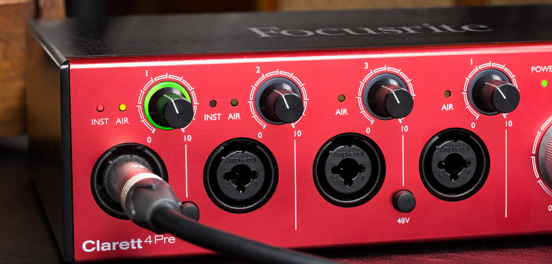 Focusrite Clarett 4 Pre 新発売！より速く、よりシンプルに 18イン8