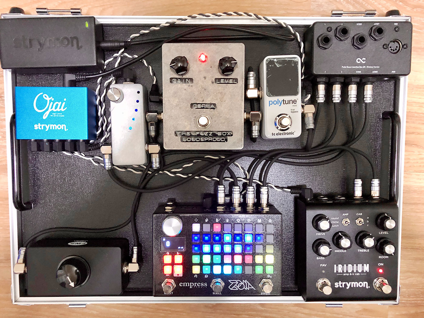 Strymon IRIDIUM アンプシュミレーターMIDIケーブル付属 Strymon