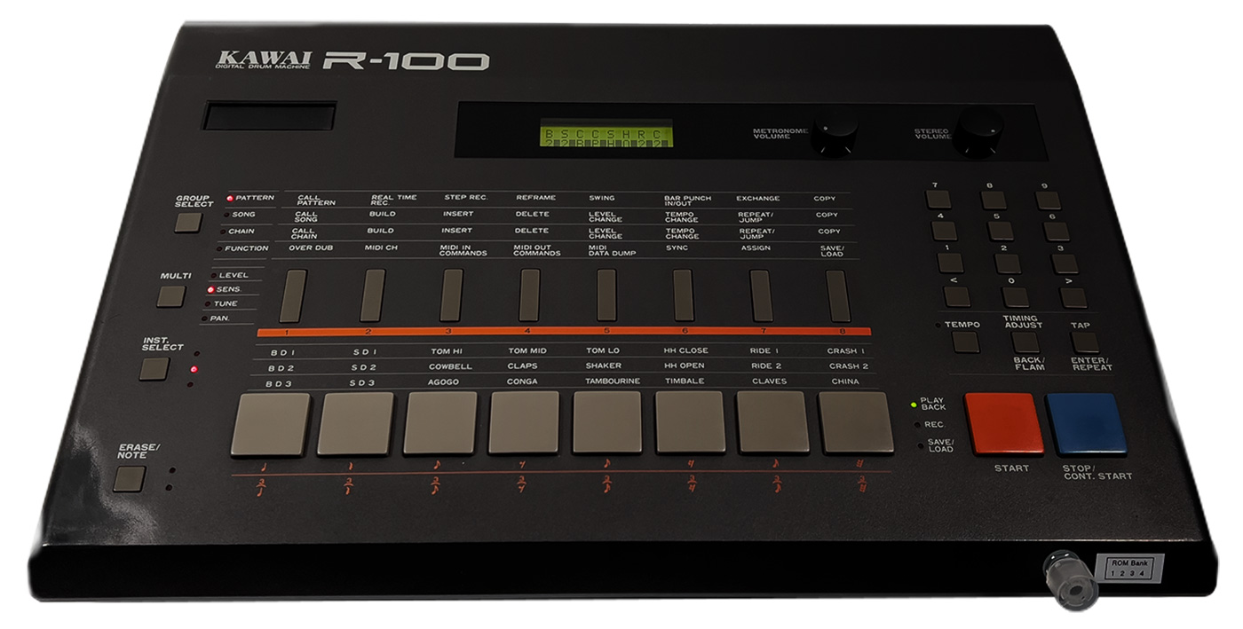 KAWAI 80年代シンセK1 + ROMカード 帰ってきた！昭和シンセオタクが