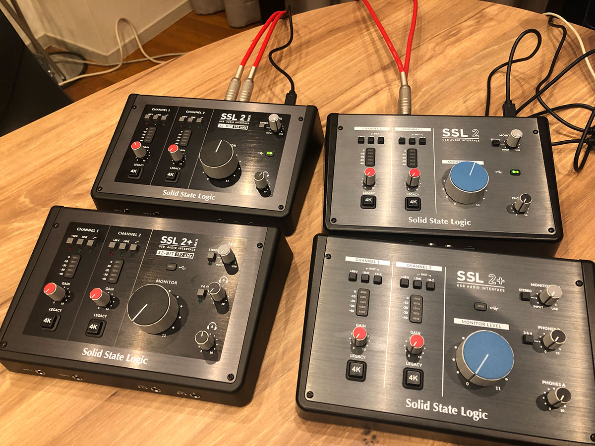 DTM・DAW SSL2+ MK2 Solid State Logic(ソリッドステートロジック