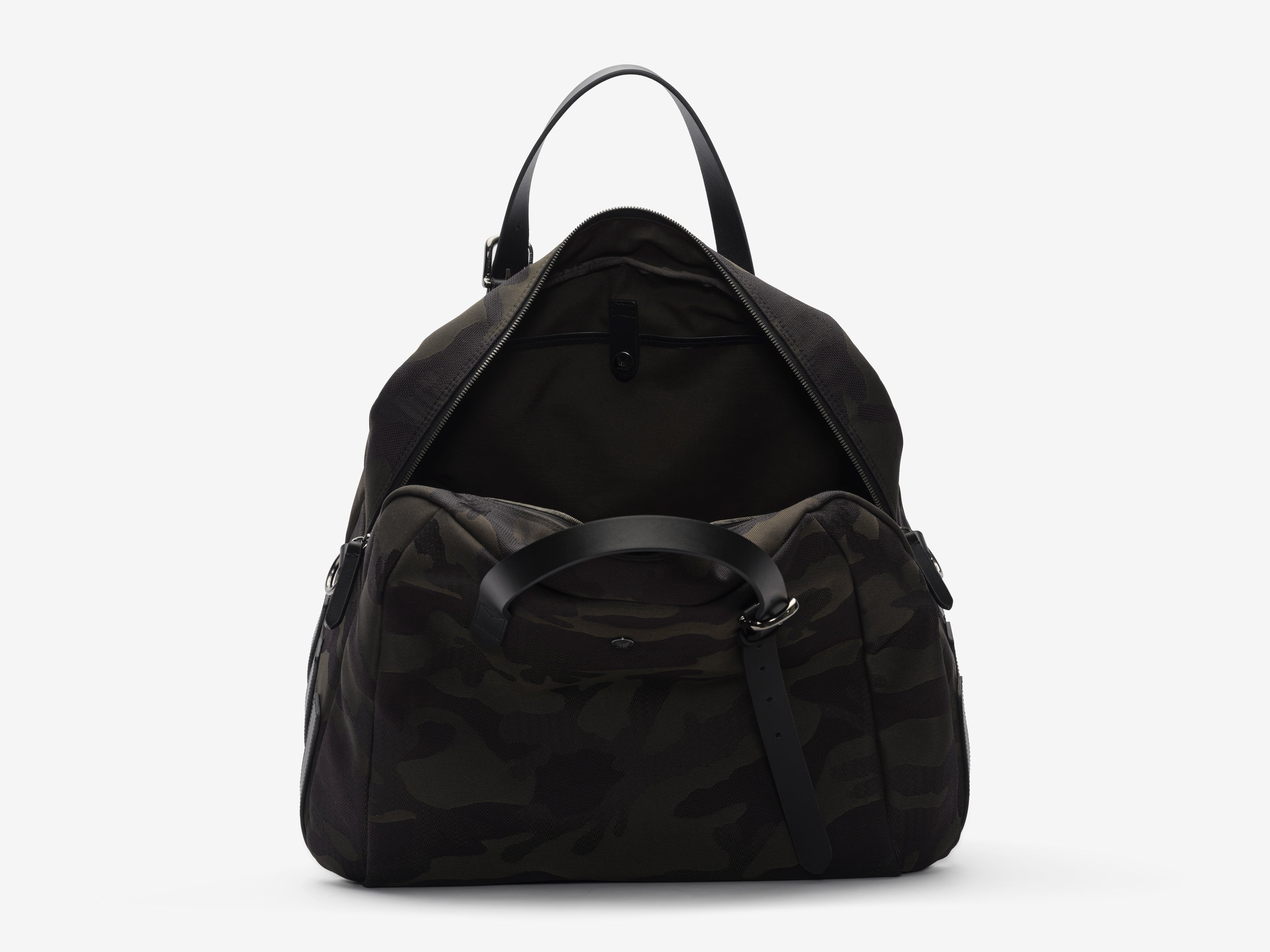 M/S Transit, Into the Deep/Black – Camo-Jacquard Travel Holdall