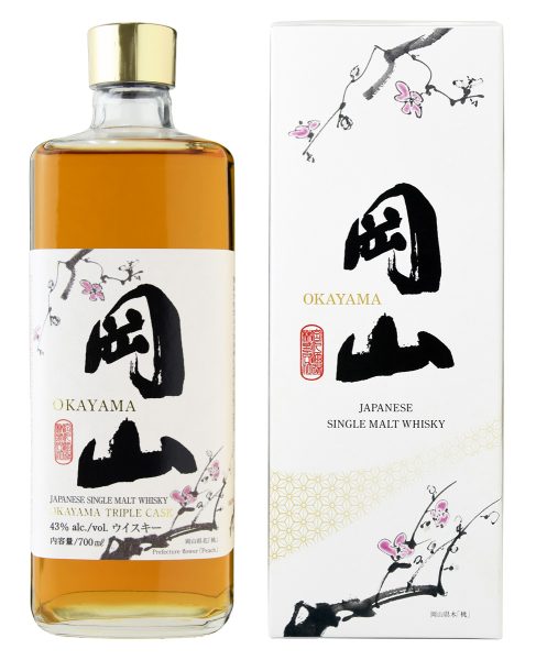 シングルカスクウイスキー岡山2021 ミズナラカスクストレングス2本