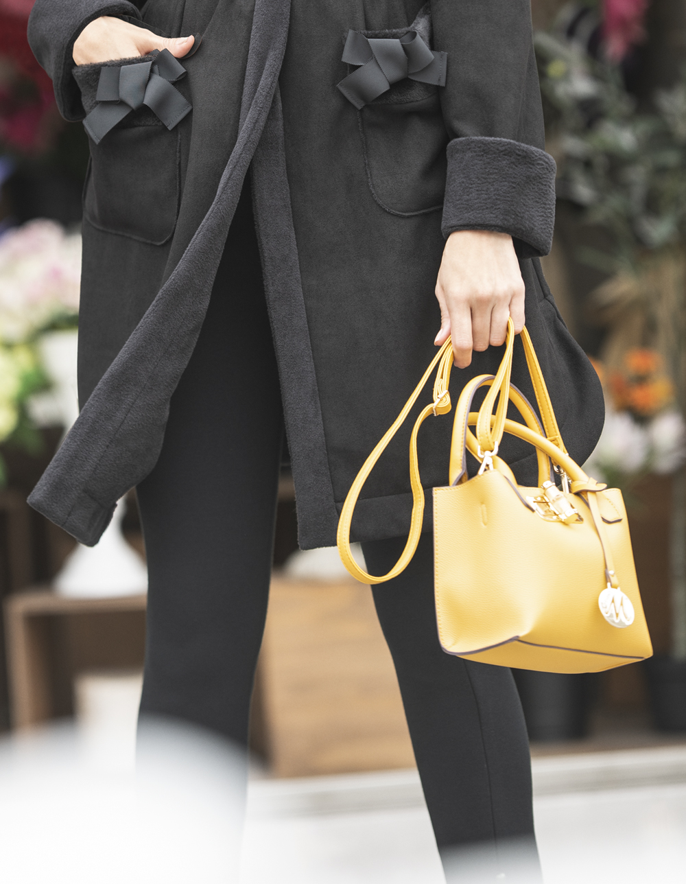 フェイクレザーワイドパンツ | msgracy