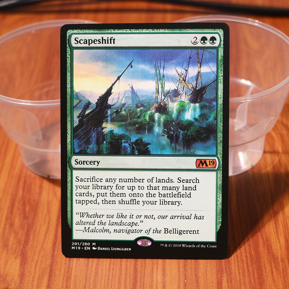 MTG マジック 英語 4枚 風景の変容 Scapeshift M19 Scapeshift MTG