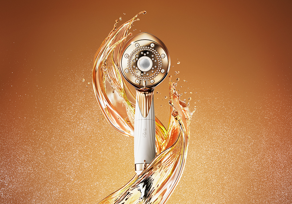 ファインバブルと美容液成分の融合から生まれた プレミアムなシャワー