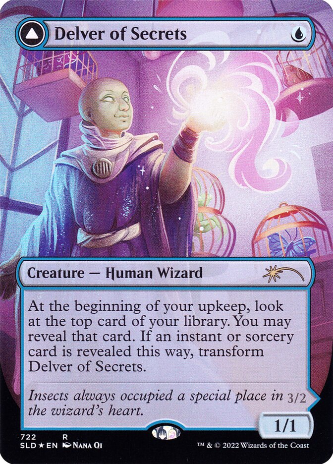 秘密を掘り下げる者/Delver of Secrets》[SLD] - MTG専門店 Initiative