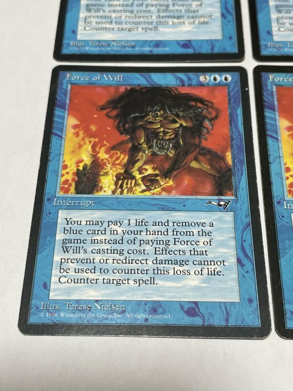 意志の力/Force of Will》[ALL] HP4枚セット - MTG専門店 Initiative