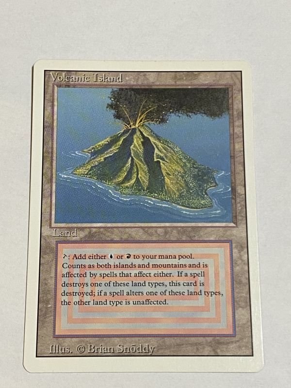 MTG デュアルランド volcanic 英語 MTG デュアルランド volcanic 英語