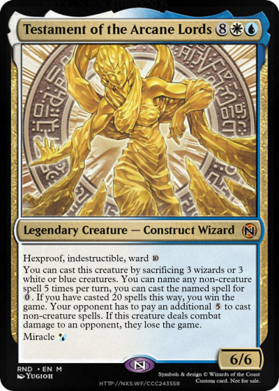 MTGNexus - Testament of the Arcane Lords