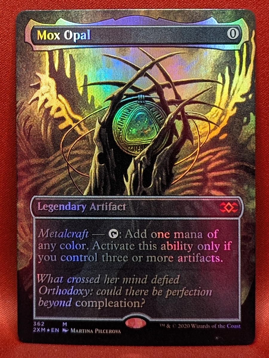 オパールのモックス 英語 MTG mox opal オパールのモックス mtg 英語版