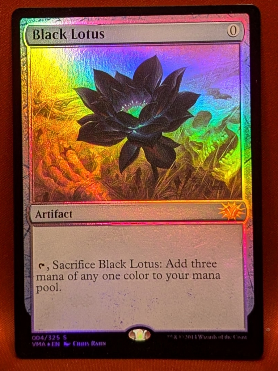 MTG Blacker Lotus foil シークレットレイヤー 英)【Foil】Blacker