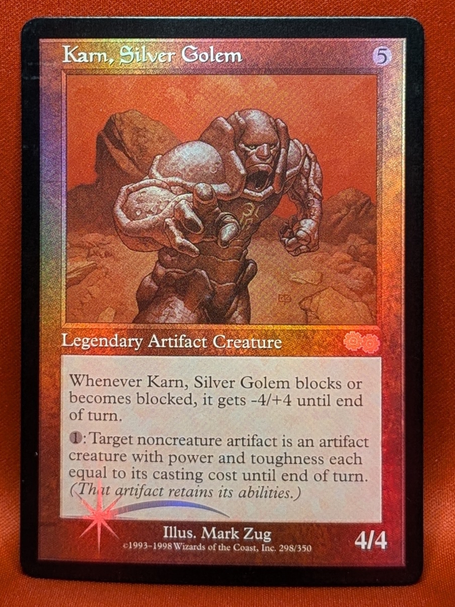 銀のゴーレム、カーン/Karn, Silver Golem(アリーナ)【foil 【公式通販】