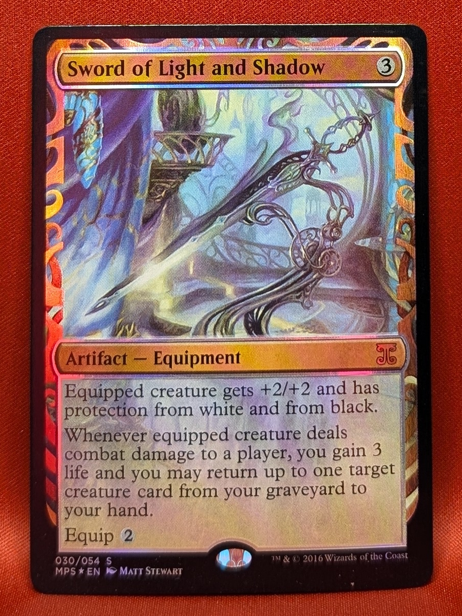 Sword of Light and Shadow Magic the Gathering Proxy