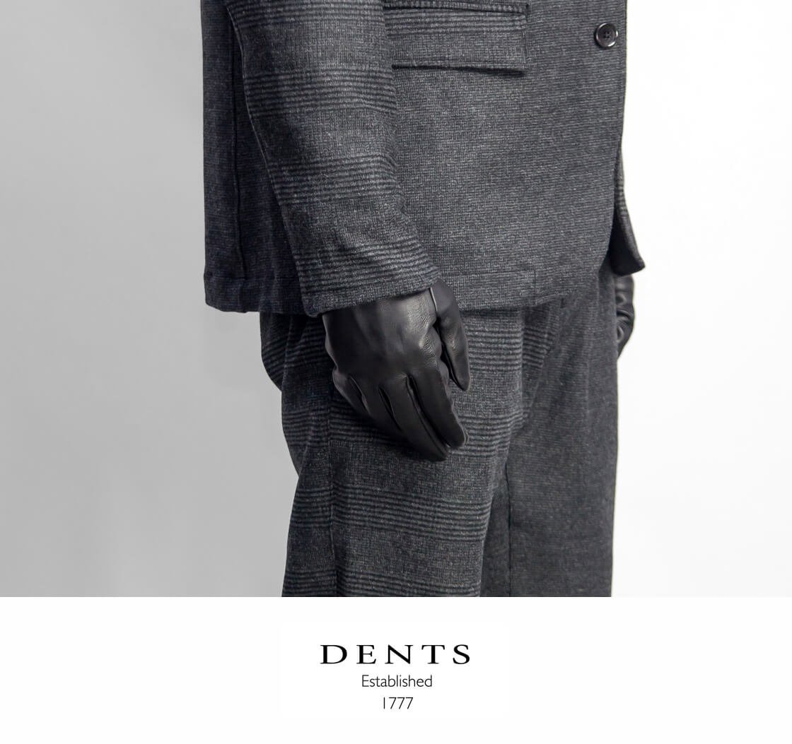 DENTS デンツ DANIEL ヘアシープレザーグローブ 手袋 革手袋 5-1007