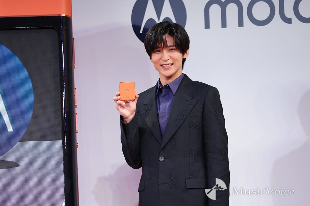 Snow Man・目黒蓮、モトローラのアンバサダーに就任「心から嬉しい