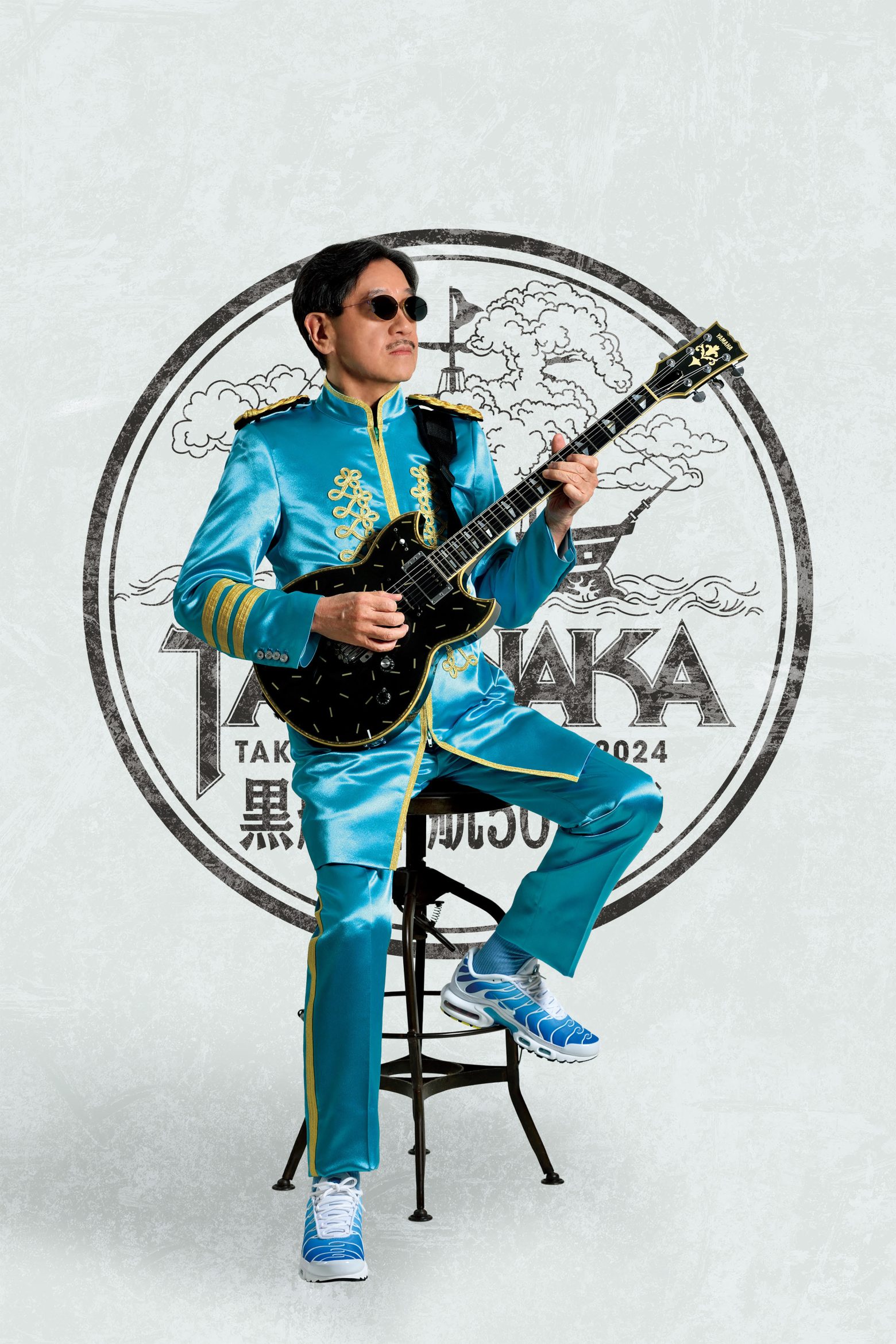 高中正義、3/1横浜で「TAKANAKA SUPER LIVE 2025 黒船出港」開催