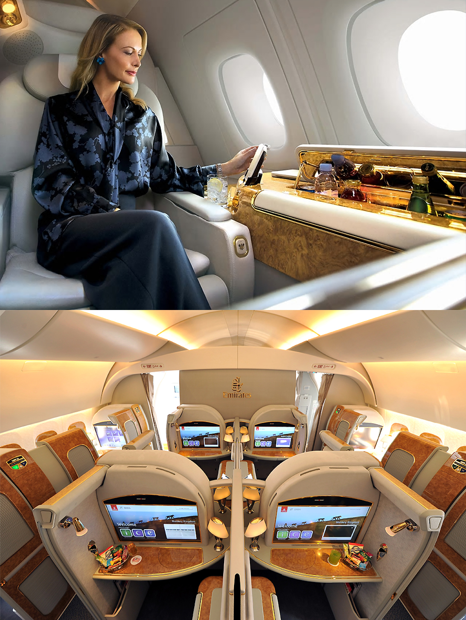 エミレーツ航空（Emirates） ファーストクラス アメニティ 一式