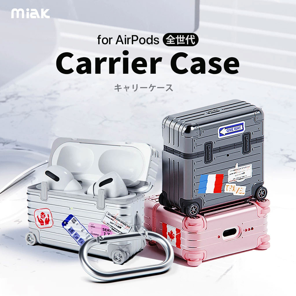 セール／AirPods Pro 3 / AirPods ケース キャリーケース [ ハード