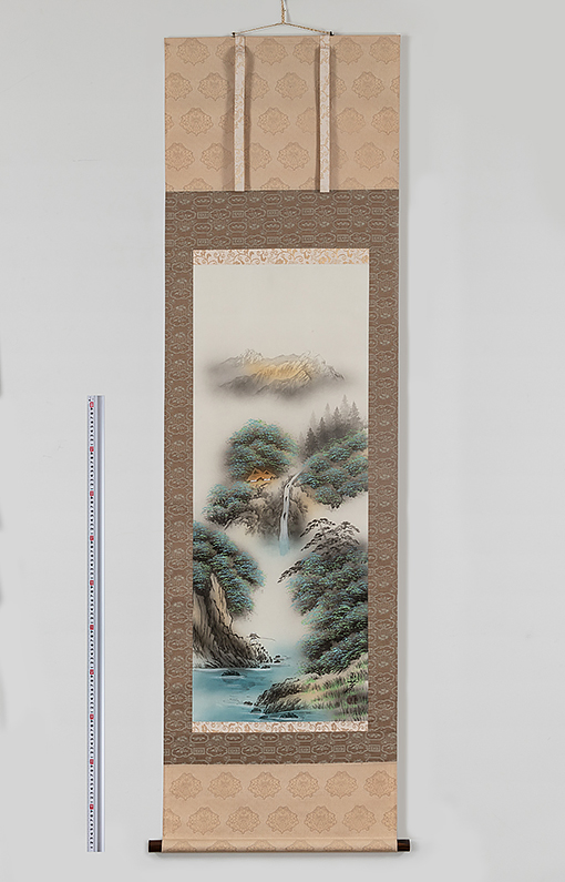 エチオピア製 正教画 手描き 皮製 巻物 アート 骨董品 掛け軸