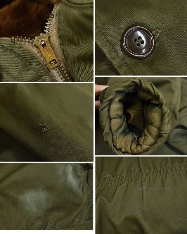 50's【ビンテージ】 民間モデル?【B-9】B9パーカー【US40】B-11