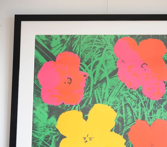 額装済/Flowers 1967/アンディウォーホル/インテリア/アートポスター