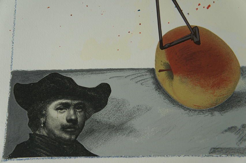 値下げ☆ポール・デイヴィス/デービス☆リトグラフ【Big Apple】1985