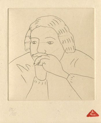 有元利夫 人物画 版画 有元利夫 8 Pieces d'ARLEQUINES #59 | 絵画など
