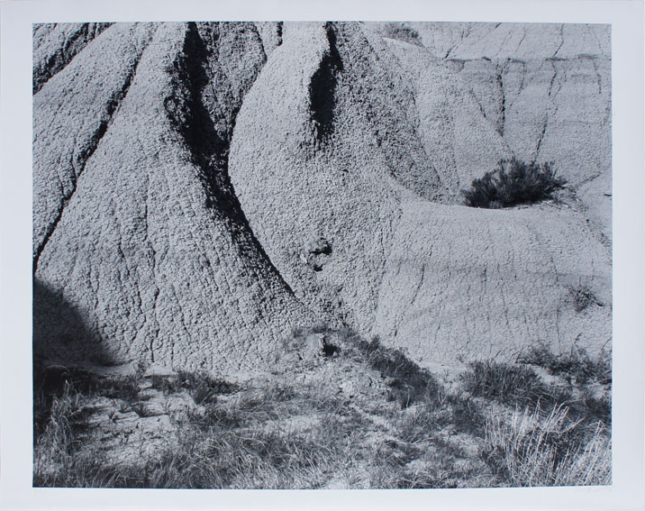 栗田紘一郎 「A STONE ON THE ROCK」 ゼラチンシルバープリント 栗田