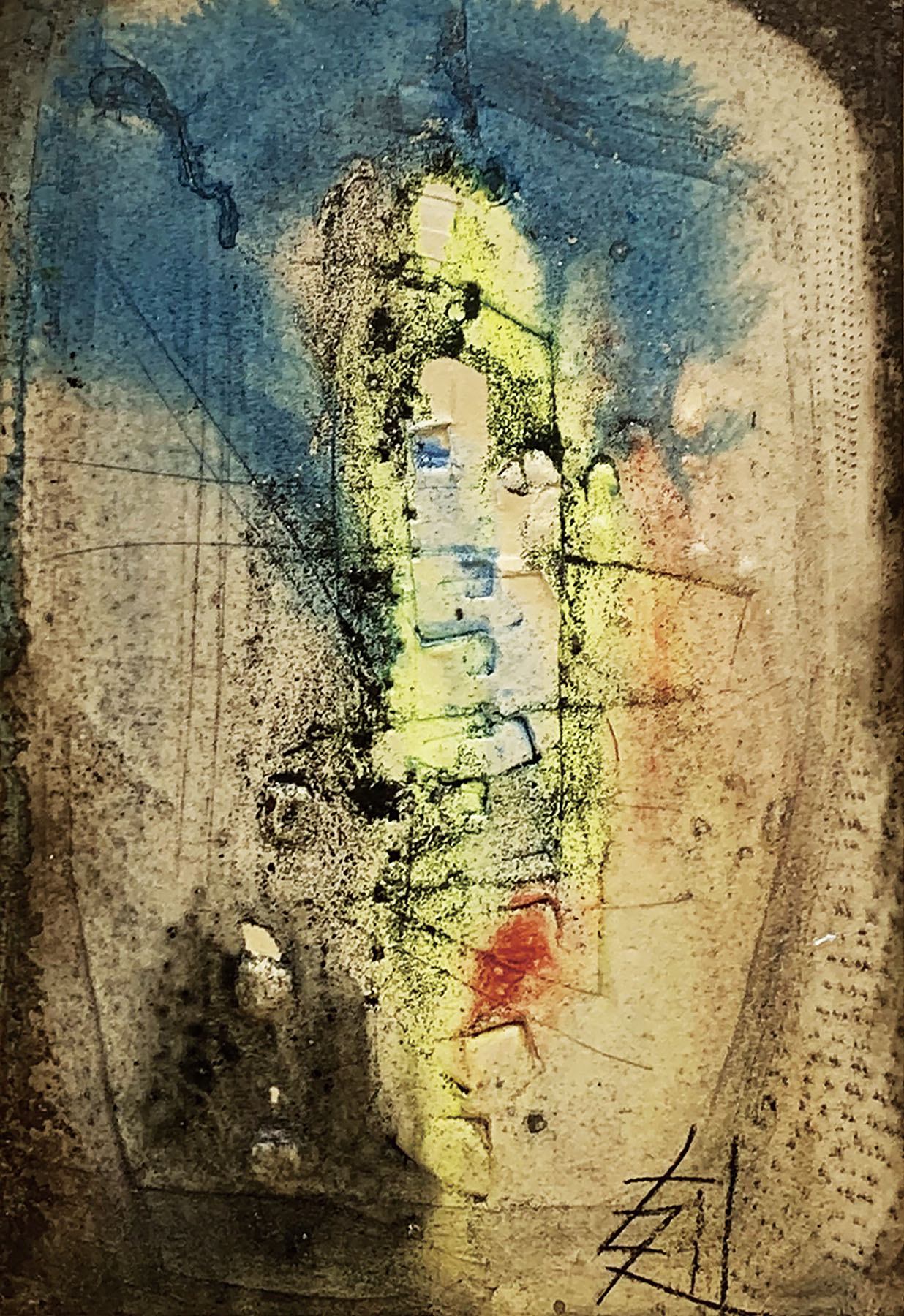 須田剋太作品「無限の希望」 | Natsume Books