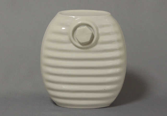 生産休止中]【陶器の湯たんぽ】小さめお手頃 ミニサイズ《美濃焼》ホワイト