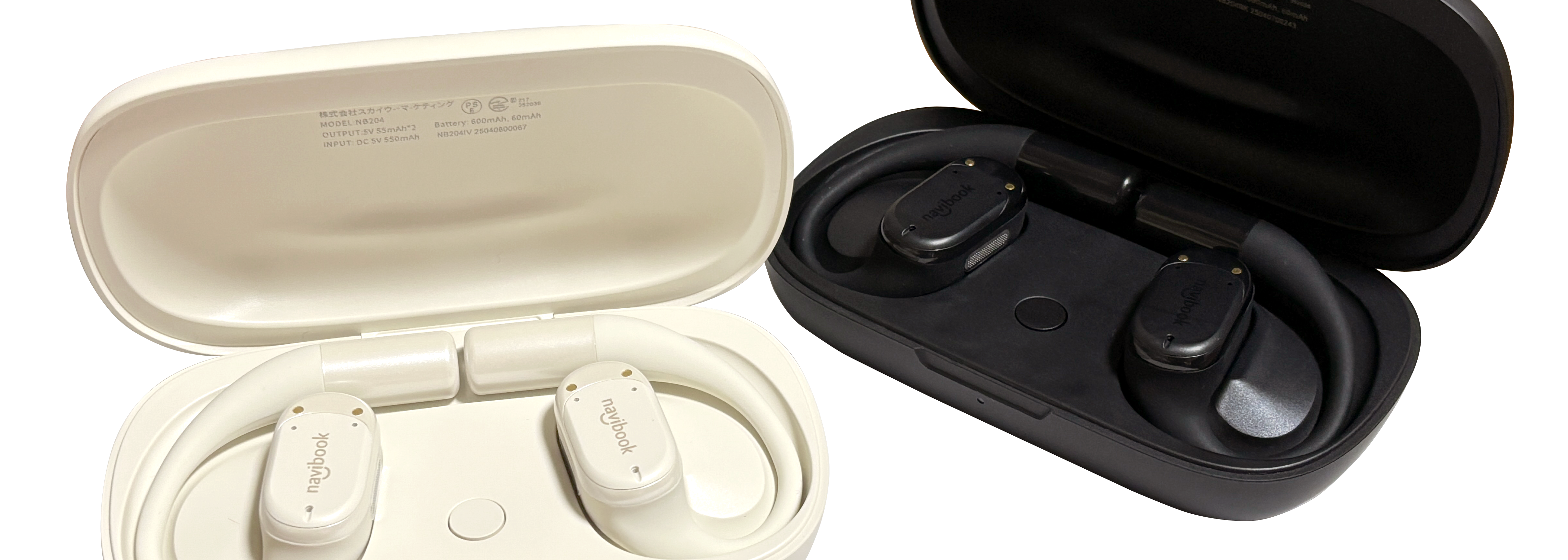 イヤホン NaviBook AI Pro NB204 Black Amazon.co.jp: navibook AI Pro