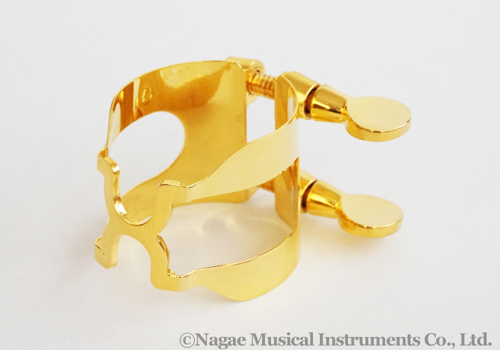 ハリソン B♭クラリネットリガチャー グローバル復刻版 ゴールド GP