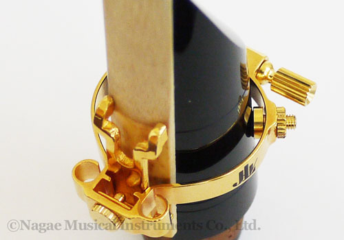 リガチャー JLV B♭クラリネット用 24K GP JLV CLﾘｶﾞﾁｬｰ/Gold 24K