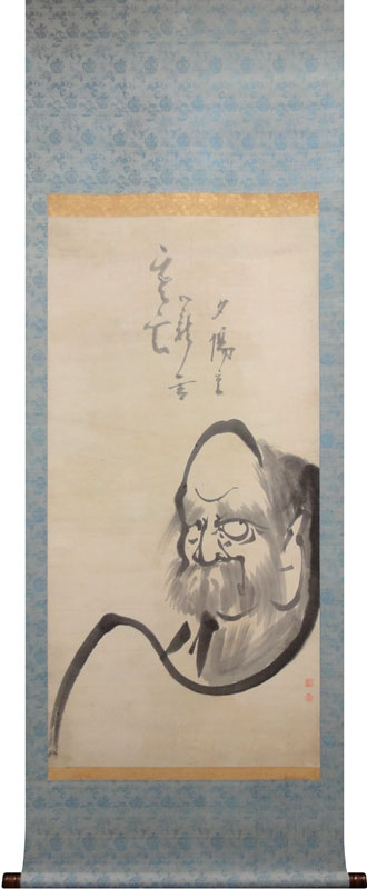 白隠/達磨/印刷工芸/掛軸 白隠/達磨/印刷工芸/掛軸