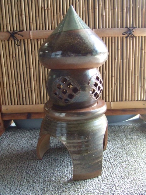 モダン庭園灯篭とうろう｜中村陶器 信楽焼の通販サイト （滋賀/陶器