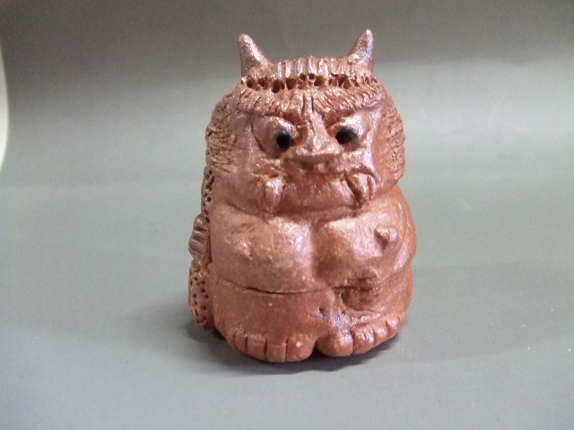 茶道具 鬼 香合｜中村陶器 信楽焼の通販サイト （滋賀/陶器/焼き物