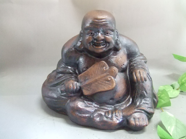 座布袋ほていさん（小）｜中村陶器 信楽焼の通販サイト （滋賀/陶器