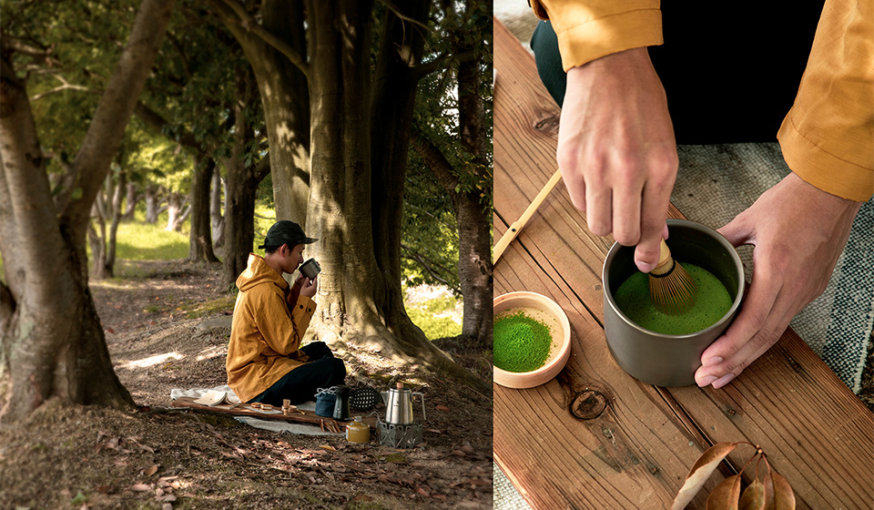 SnowPeak×中川政七商店×茶論コラボの野点セット11月2日発売｜中川政七