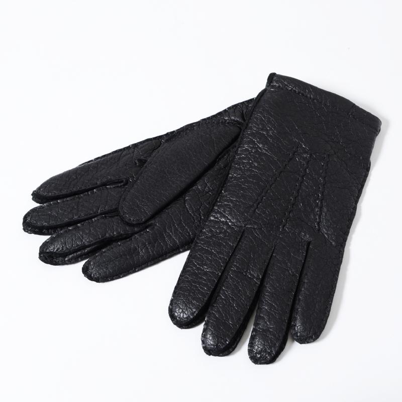 DENTS デンツ グローブ ペッカリー カシミアライナー