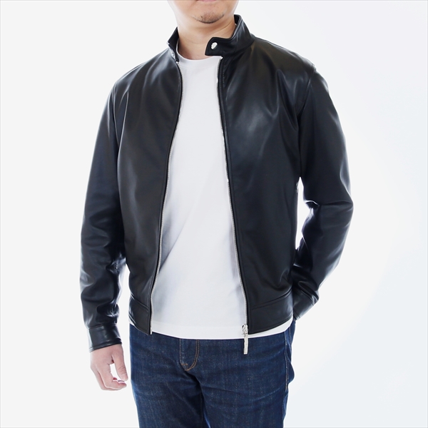 SILENCE サイレンス [春夏] シングルライダースジャケット ブルゾン